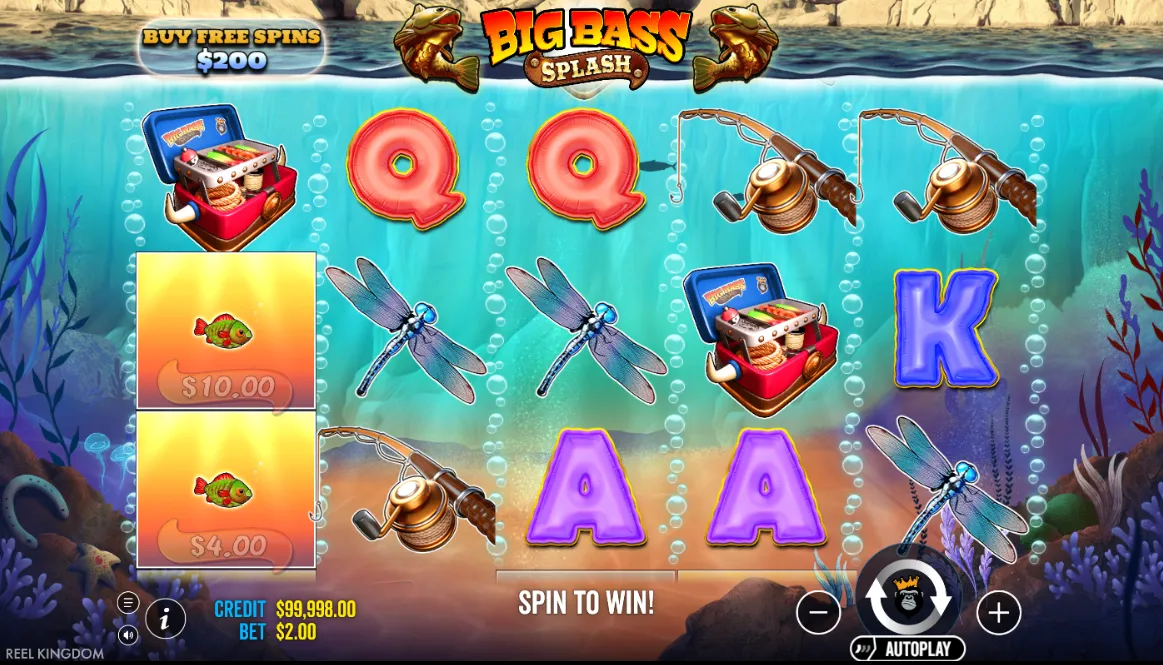 Free spins: the heart of the Big Bass Splash slot