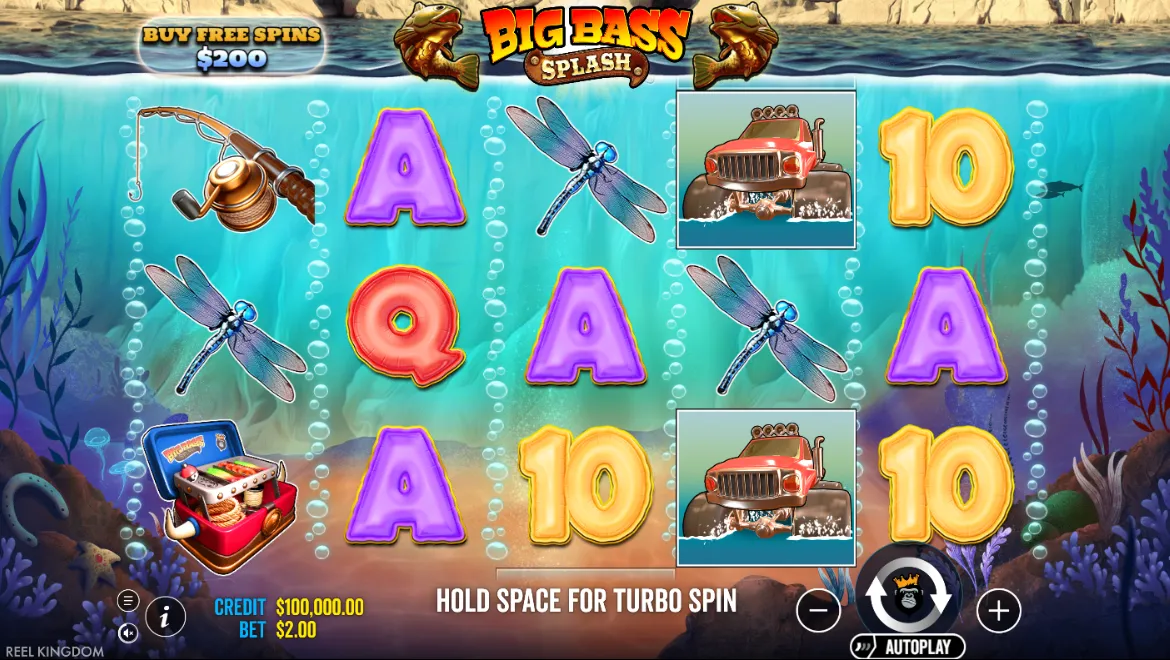 Who should spin Big Bass Splash